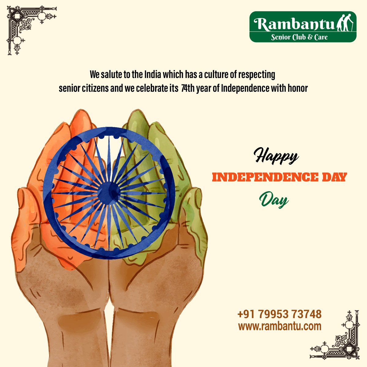 RambantuS's tweet photo. Once there were no seniors…no juniors
Everyone together made it possible
For India to be free &amp; independent
That was the real age of heroes
Thanks to all those who gave us the mighty phrase
“Happy Independence Day to India” To say #rambantuservices #Happyindependencedayindia2020 https://t.co/f2GoW3oebK