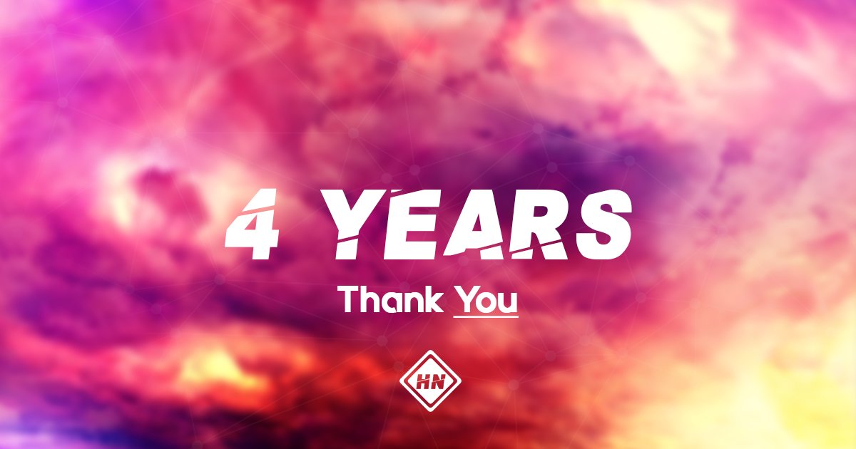 HexaneNetworks's tweet image. 4 Years. Thank Y̲o̲u̲