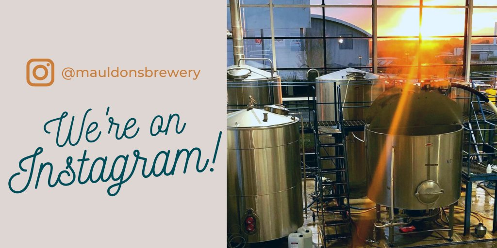 mauldonsbrewery's tweet photo. Head on over and follow our Instagram account - help us reach 500 followers and we'll host a beer-eutiful giveaway! 😜🍻 #mauldons #sudburysuffolk https://t.co/SCSmrB40I4