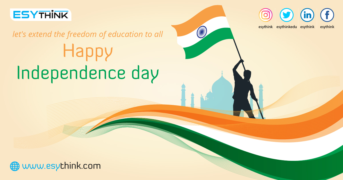 esythinkedu's tweet photo. One individual may die for an #idea, but that idea will, after his death, incarnate itself in a thousand lives. 
#IndependenceDayIndia #esythink #teacher #StartupIndia https://t.co/7cT9GJnJZ6