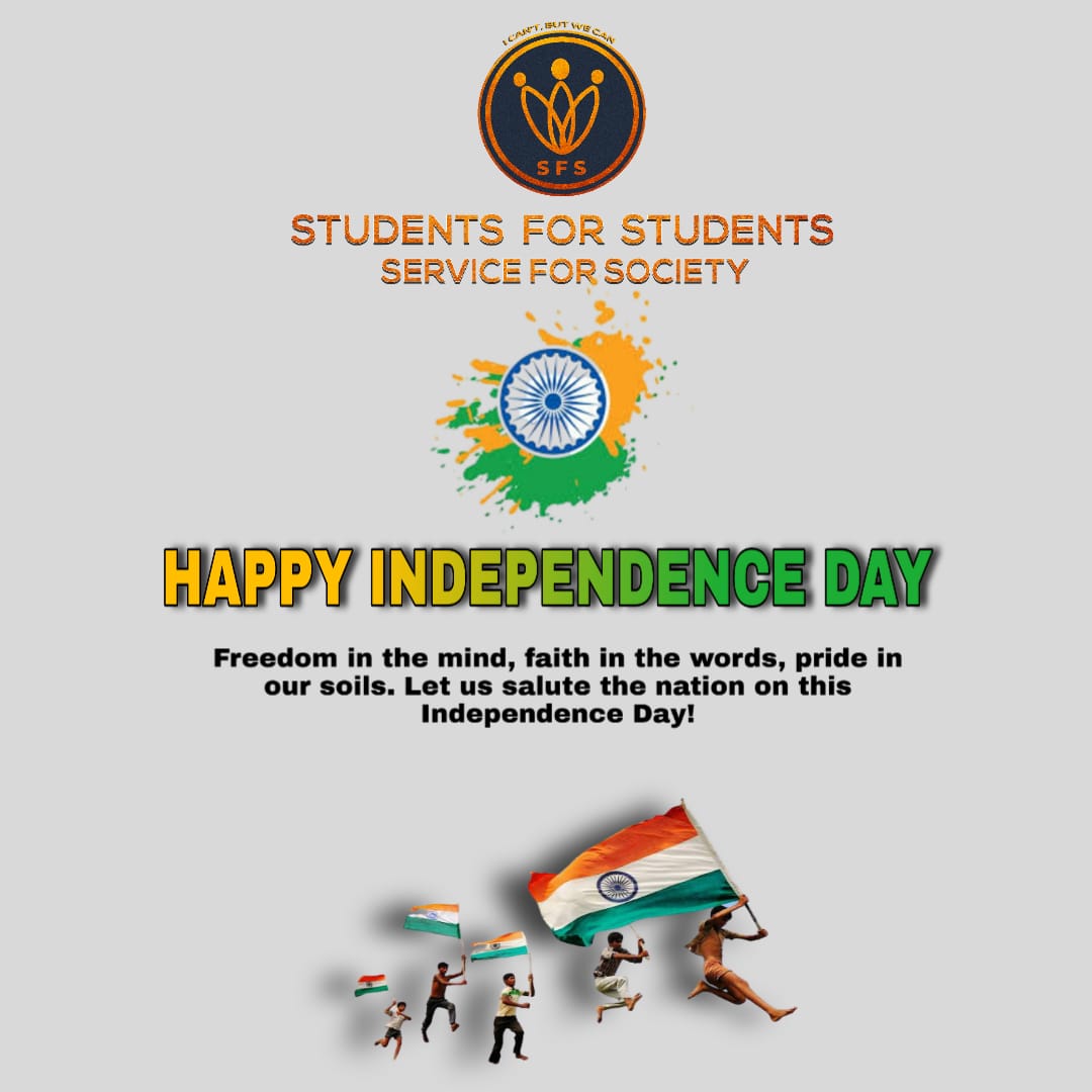 sfsoffl's tweet image. #happyindependenceday2020 
#HappyIndependenceDay #studentsforstudents