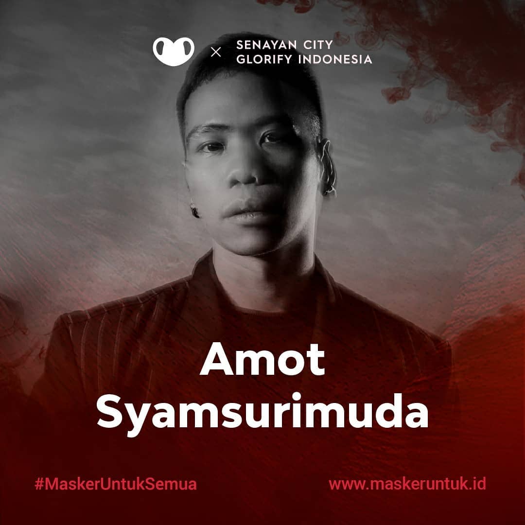 MaskerUntukID's tweet photo. #MaskerUntukIndonesia berkolaborasi dengan @senayancity dan AMOT SYAMSURIMUDA menghasilkan karya masker spesial untuk menyambut hari kemerdekaan Indonesia. https://t.co/vLbvHLtj8P