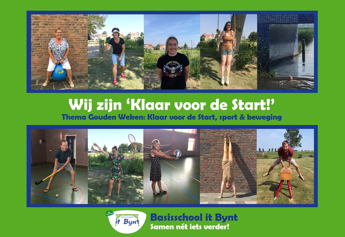Nog een paar laatste vakantiedagen te gaan en dan zit de zomervakantie er alweer op...
Maandag 17 augustus treffen we graag iedereen weer op school.

Wij zijn 'Klaar voor de Start!' om er met elkaar een fijn schooljaar... facebook.com/OBSitBynt/phot…