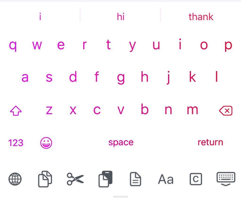 MiRO92's tweet image. Predictive bar got RGB color as well 😏 comming soon to #Shortmoji and #RGBColor