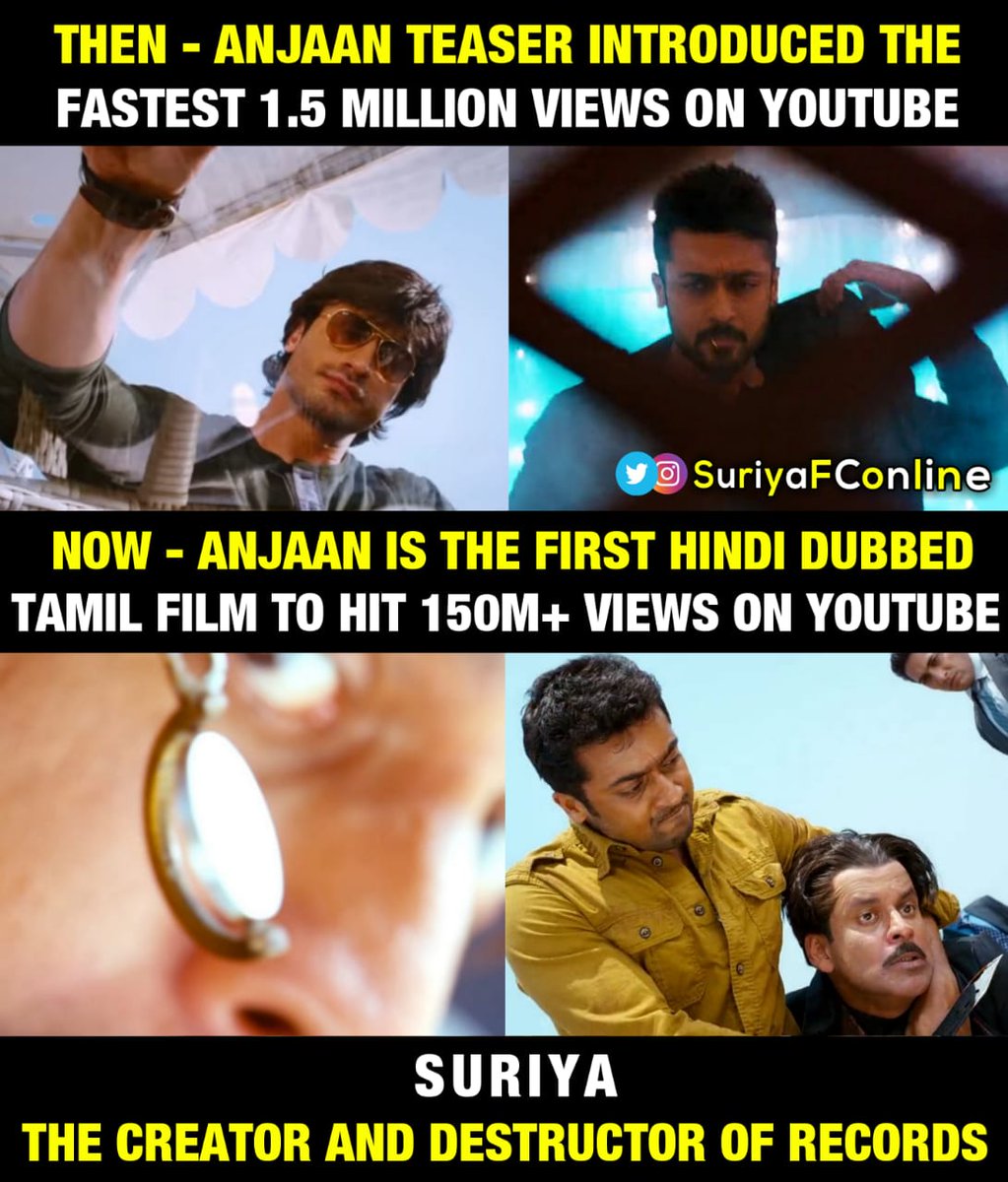 SuriyaFConline's tweet photo. Trendsetter For a Reason 😎🔥

#6YearsOfTrendsettingANJAAN 
@Suriya_offl #SooraraiPottru https://t.co/pSULIY9lx4