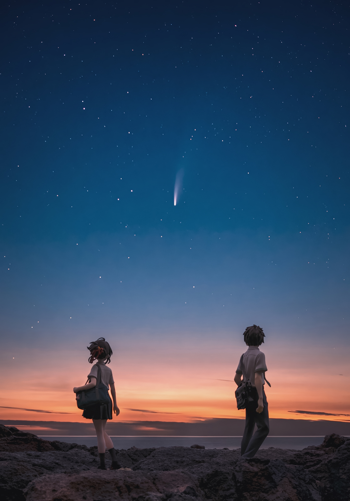 Iris Sora Neowise Neowisecomet 君の名は A Special Photo Record For Neowise In July T Co Aqwgaft6ms Twitter