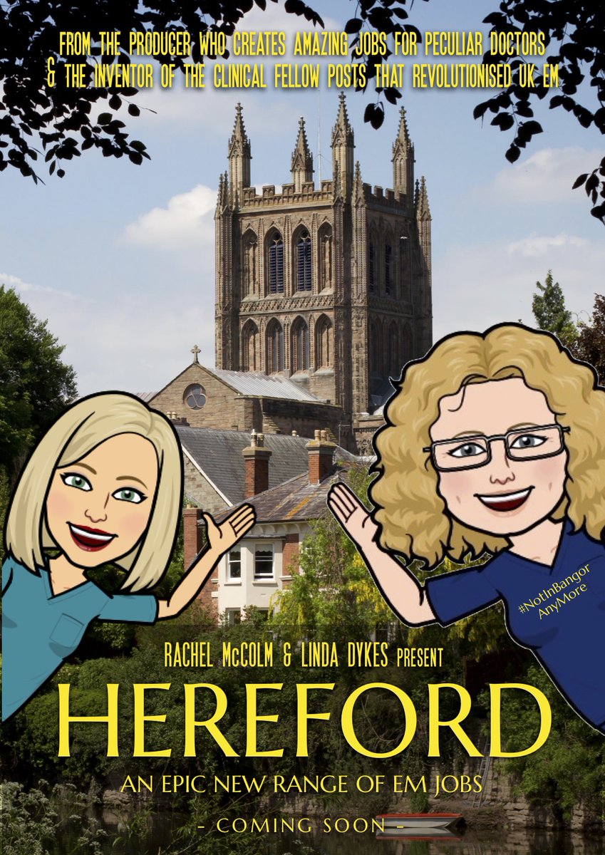 DrLindaDykes's tweet photo. I am delighted to announce that my new job is Consultant in Emergency &amp; Interface Frailty medicine, in Hereford: a (very!) bespoke post where I can truly get stuck into developing community-based admission-alternatives that are a win-win for everyone. #WherehasLindaGone https://t.co/Hs3Onqz1Iq