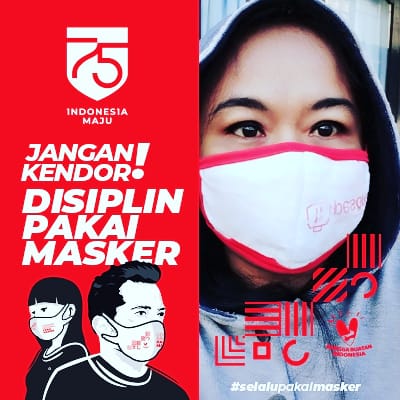 ErniGeg's tweet photo. Jangan Kendor! Lindungi diri, Covid 19 Nyata Ada dan Kita Belum Selesai Berjuang Bertahan CTPS, Jaga Jarak, Pakai Masker, Jaga Sehat Fisik Mental!
Jangan sampe Kendor maskernya Gaeess....!!.
CC : @bloggercrony @kemenkesRI
#selalupakaimasker
#BloggerCare
#HUT75RI https://t.co/g4CjdPCwT9