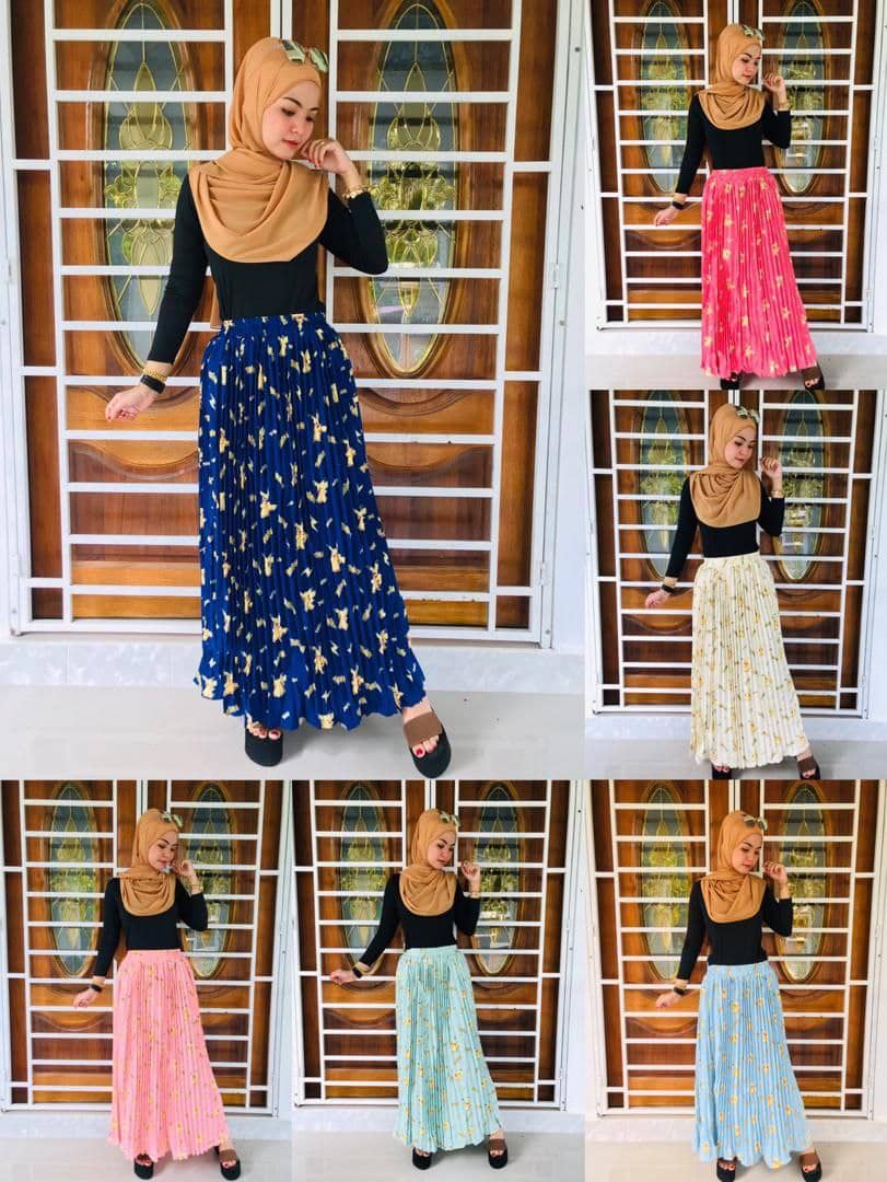 NananezzG's tweet photo. 🌹PLEATED SKIRT YUNA🌹
.
🌈RM30/HELAI
POS RM8SM/RM12SS
.
🌹material : crepe 
.
📏Measurement(inch)
.
Waist 30"
Hip 50"
Length 40"
.
#baju #skirt #skirtmurah #skirtmurahmalaysia #skirtmuslimah #skirtlove #skirtlabuh #juallongskirt #muslimahfashion #skirts #baju #skirt #skirtmurah https://t.co/kgRFWJGqNb