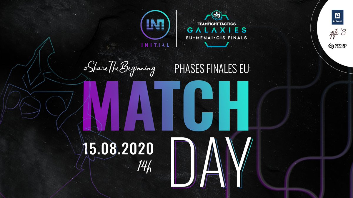 esports_initial's tweet photo. Today is THE DAY. 

Une aprem pour briller une nouvelle fois dans les #TFT Galaxies Championship. Tous derrière @Magarky1 svp !!! 💜💙

#RoadToWorlds https://t.co/ObM7PwZjrT