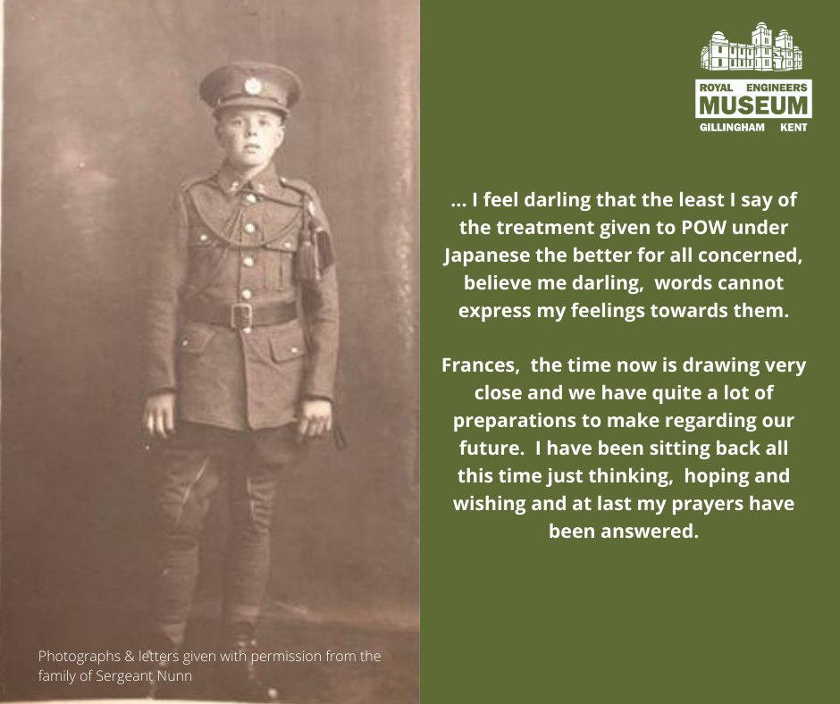 REMuseum's tweet photo. Today on #VJDay75 we bring you a letter written by Sergeant Walter Reginald Nunn upon his liberation from Hong Kong Prisoner of War camp by the Royal Navy.

The letter &amp; accompanying photographs have been graciously provided by the family of Sergeant Nunn.

#VJDay https://t.co/WPkJYQQUxm