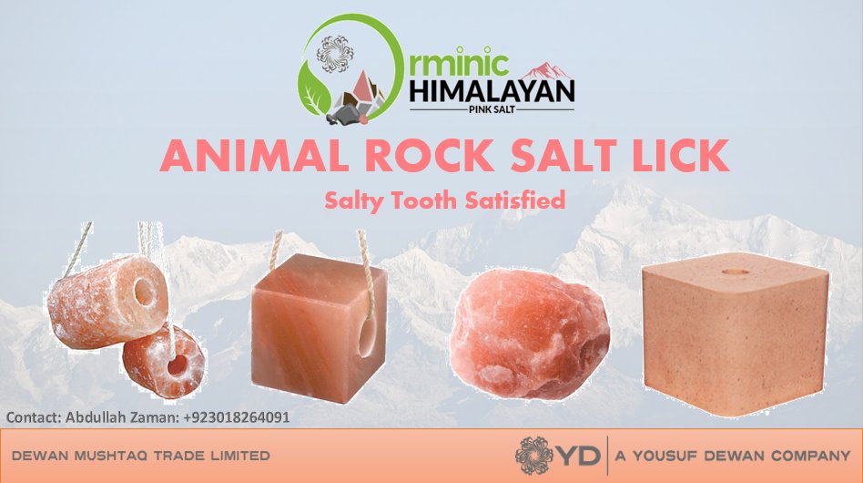 GaGulzaib's tweet photo. In this hot climate, restore salt lost by animals.
#animallick #pinksalt #rocksalt #pinksaltlamps #organicsalt #organicisreal #healthyanimals #animalsalt #himalayanpinksaltph #himalayansalt https://t.co/6lGMGduf6A