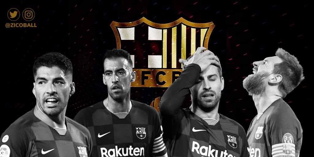 ZICOBALL's tweet photo. The decision to ship 24-year-old Arthur off to Turin, with a 30-year-old Pjanic heading the other way, now looks even more baffling.

With the average age of the starting 11 at just shy of 30 last night, Barça are in trouble if there’s not a squad
overhaul at the Camp Nou soon. https://t.co/i5gIuvS6KN