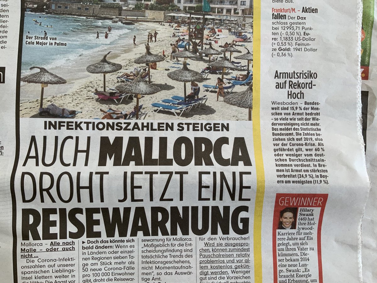 wolfgramm17's tweet photo. #Hartzfacts - Riesen Aufmacher in der „Bild“: Armutsrisiko auf Rekord-Hoch. Schön, dass der #paritaet nicht allein ist in seinem Kampf gegen #Armut #Ausgrenzung #Entsolidaririsierung https://t.co/KyhlvuRDrX