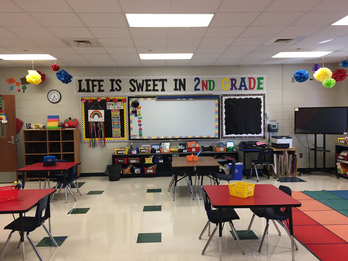 amybluejellybug's tweet photo. @SchoolgirlStyle I was inspired by your newest classroom makeover! I had to have the Life is Sweet motto above my board. Creating this made me very happy during such a strange Back To School year. https://t.co/Ywk1pB44Rk