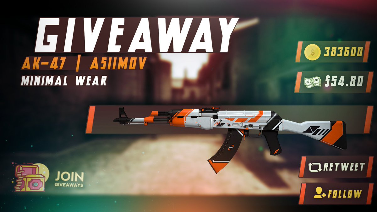 e7noxx's tweet photo. Our new monthly #giveaway is live!🎁

✅ Visit https://t.co/UUbkfb5S6g to enter!

We host even more #skin #giveaways on our website! 😍

#CSGO #csgogiveaway #csgoskins  #skins #joingiveaways #gaming  #cs   #earn #idle #money #free #win #steam #tf2  #g2a #kinguin #idle https://t.co/1hkf8KvZff