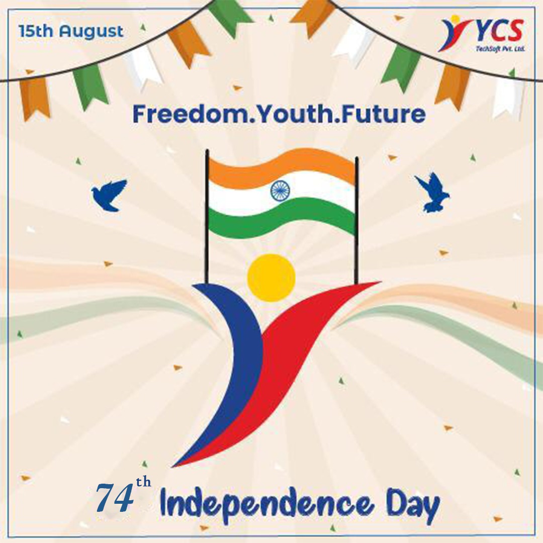 YCSTechSoft's tweet photo. The youth of YCS Wishes you a Happy Independence Day!

#Independenceday2020 #independenceday #india #YCSTech #YCSTechSoft #Pune #digitalmarketingagency #webdevelopmentcompany #GraphicsDesign https://t.co/YXeAVb3JLO