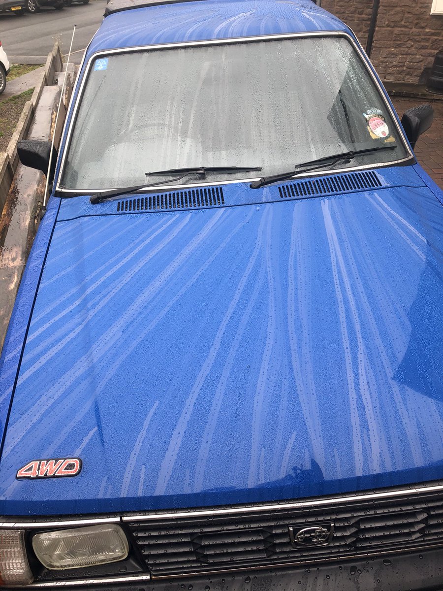 mashermarsh's tweet photo. Surprising what the best cleaning products can do do a 30yr old Subaru pick up, covering just 38k with full stamped service history. #forsale @AutoglymPro @AutoglymPremium @autoglym #iforwilliams @subaruuk @JCGriffiths1 https://t.co/II9G4DMt69