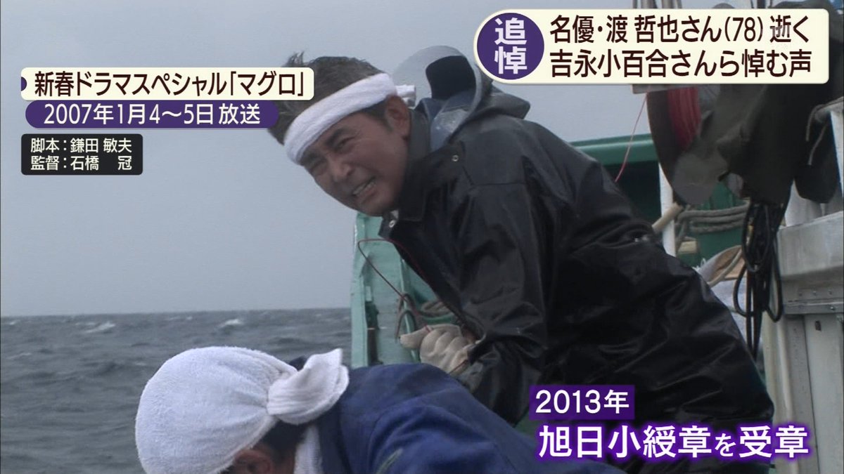 まぐろ 渡哲也 まぐろ 渡哲也