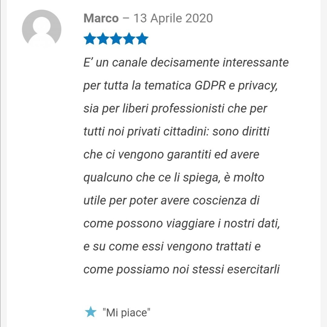 BandWinBW's tweet photo. Un giudizio del genere ripaga degli sforzi fatti per fornire utili informazioni tramite il mio canale Telegram #Privacy4PMI (https://t.co/N2XJ4RfyhA). Grazie mille Marco. https://t.co/V9vjuPakxq