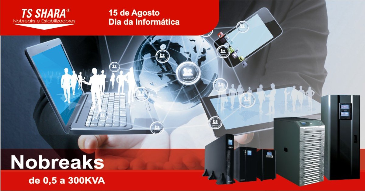 tsshara_oficial's tweet photo. Hoje é o dia da Informática. Esta data comemora a evolução dos computadores e da informática no mundo.
#tsshara #nobreak #estabilizador #inversor #autotransformador #senoidal #duplaconversao #energia #redeeletrica #energiaeletrica #diadainformatica #informatica https://t.co/Noegdlfzrt