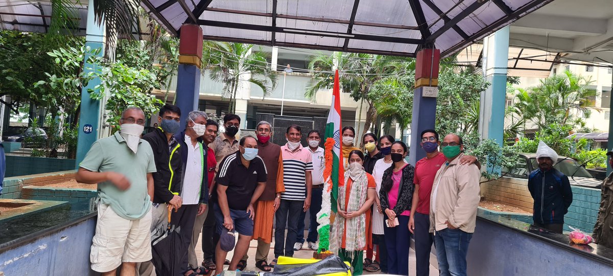 OwaMh2's tweet photo. 74th Independence Day Flag Hoisting at MH2 https://t.co/slzh0U6jAP