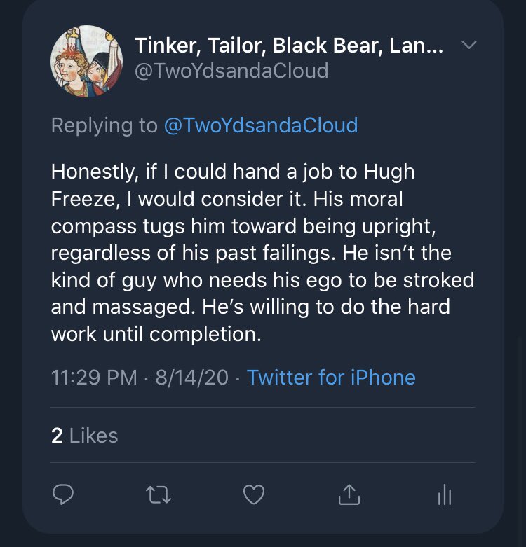 Tinker, Tailor, Black Bear, Landshark tweet media