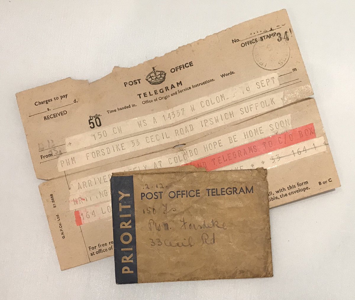 ...All in all, grandad had a tough and not very glorious war, but he had that inbuilt strength that all Suffolk soldiers have, that kept him going through it all, even when all hope of liberation seemed to desert him...(15/20)