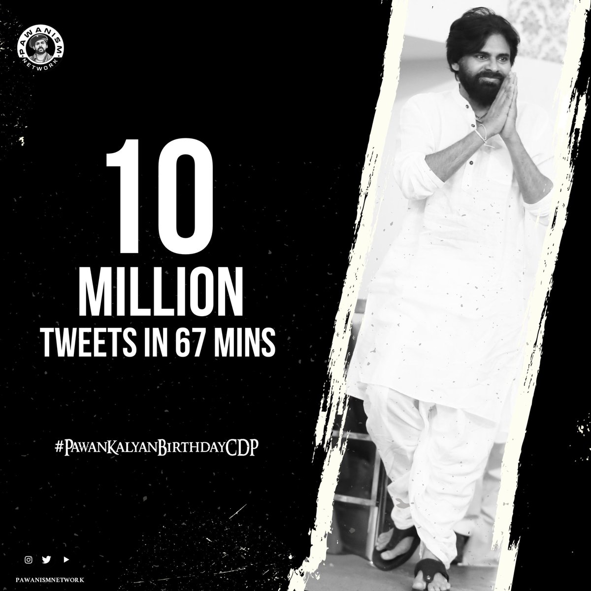 BajiSha61592570's tweet image. World&apos;s Fastest 10M Tweets Under Pawan Kalyan Fans 🔥

#PawanKalyanBirthdayCDP
#VakeelSaab || @Pawankalyan ...
#shaikbaji Fan Of PSPK