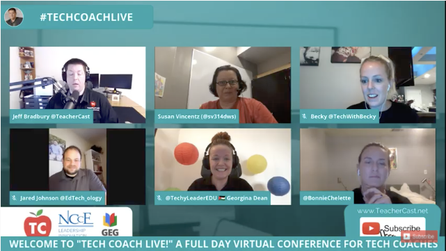 redefineED's tweet photo. Had a great time kick-starting the #TechCoachLIVE #event with these #GoogleEC #super #GOOGLERs @TechWithBecky @edtech_ology @BonnieChelette today. #Thankyou for your #hospitality @AskTheTechCoach, and #happy #BackToSchool #COACHES! 👏🌍🥳 #GrowWithGoogle #BetterTogether https://t.co/7jWhefrWNE