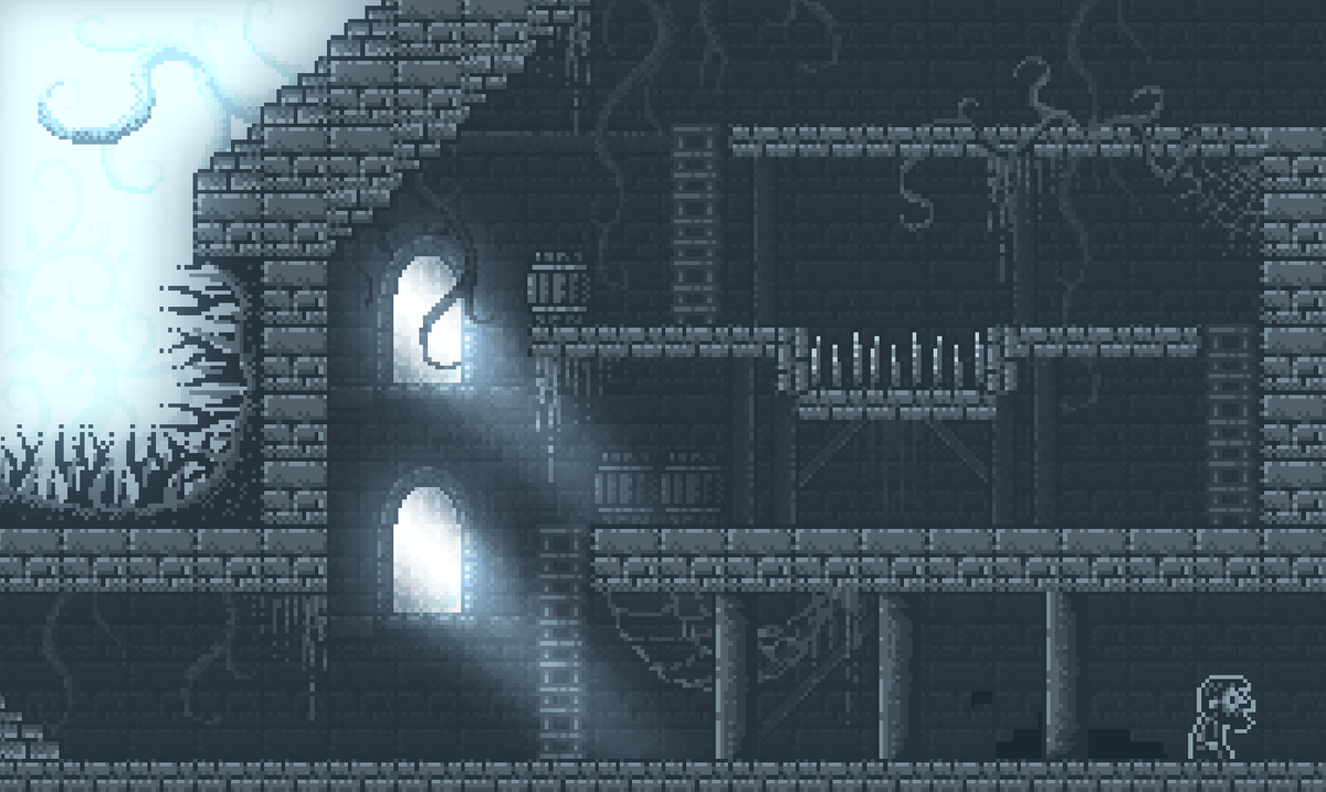 Fun thing about the lighting system in INMOST is that there is no lighting system. All ‘light’ is prepainted in textures & light simulation by sprites and particles with Additive & Overlay blending