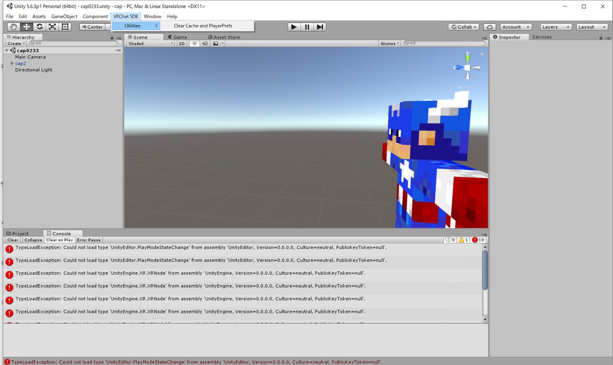 Oliver0233's tweet photo. #VRchatはじめました 
#VRChat 
#VRChatSDK
#Unity
VRChat始めて自分のアバター自作してるんですけどUnity側のエラーのせいでVRChatSDKにアップデートできません！！
誰かこのエラーがどうやったら直るか教えてください！！！！！
本当にお願いします！！！！！！！！！ https://t.co/QsveVGPEHu