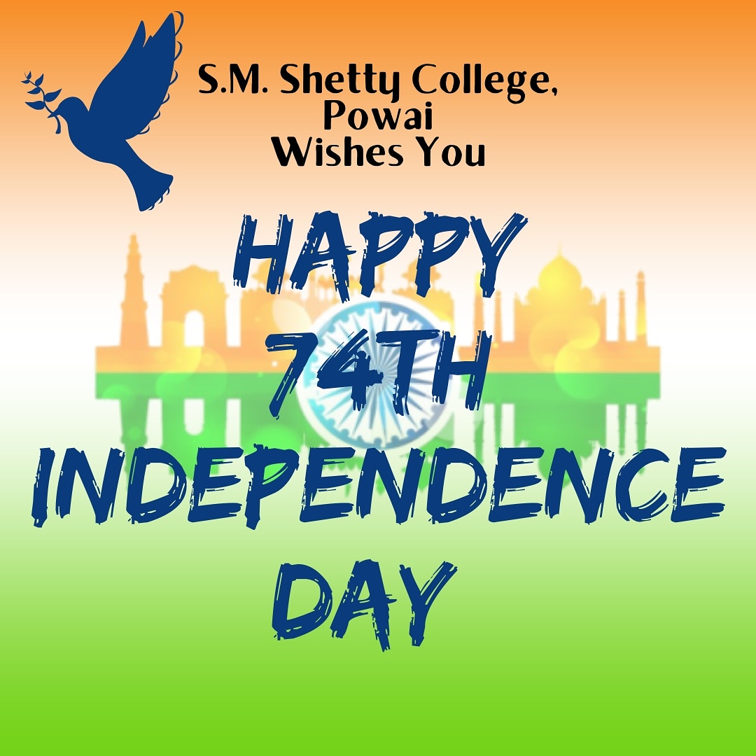 smshettycollege's tweet photo. 'Let's promise to be independent and patriotic Always and not only Today' 🇮🇳
Bunts Sangha's Educational Institutions Goes Live with Independence Day Celebrations.
Watch the complete programme here: https://t.co/rtDitf15ac
#IndependenceDay #buntssangha #smshetty #powai https://t.co/y0O2vVyH8j