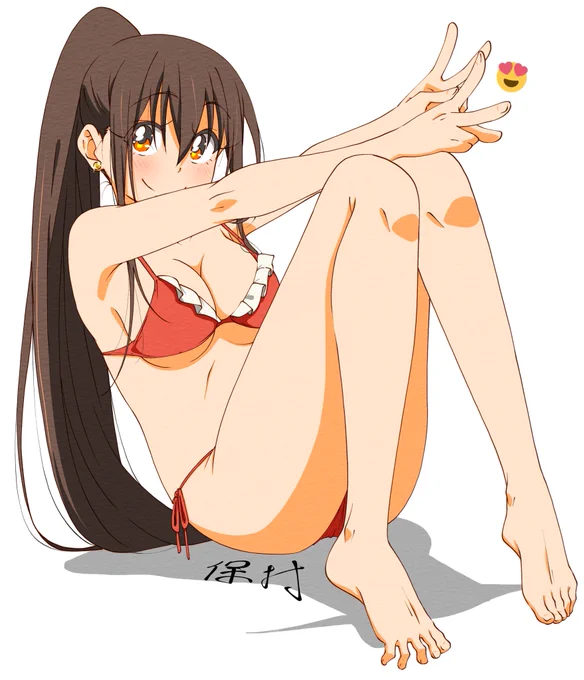 なんでもない子JK～ポニ子～
暑いので水着回!明日も水着! 