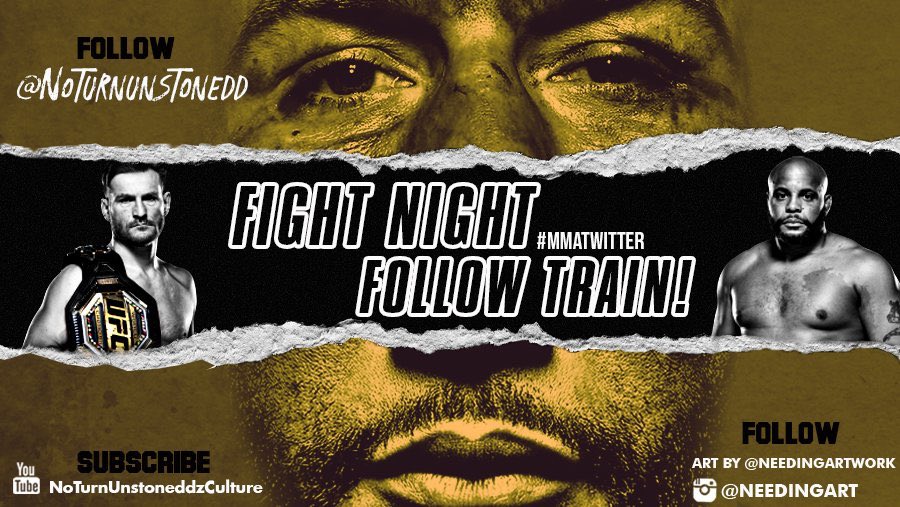 NoTurnUnstonedd's tweet image. #UFC252 FIGHT NIGHT FOLLOW TRAIN!!🔥💯  

1. RETWEET &amp;amp; LIKE this Post.
2. Follow Me, @needingartwork &amp;amp; MMA fans that RT/Like.
3. Drop your fight predictions below.
4. Watch your following grow &amp;amp; connect with new fans!🚆

Latest YouTube Video!!👇🏽✅ youtu.be/m1D98Ve9Bck