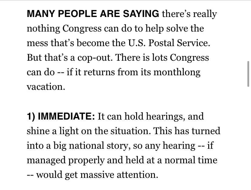 People are saying there’s nothing congress can do. That — to use a phrase of art — is bullshit. Congress can hold hearings. They’d get massive attention.
