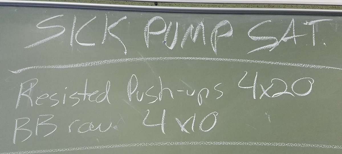 JackHomanAT's tweet photo. The pump was real this morning. #wontstopworking #Saturdayz https://t.co/Dpi0qKY3Wx