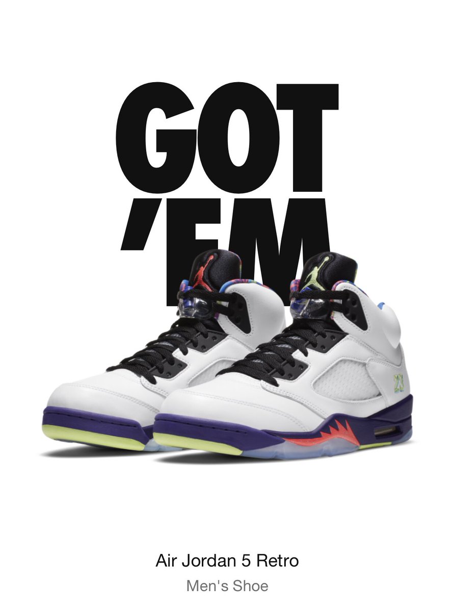 got em jordan 5 what the