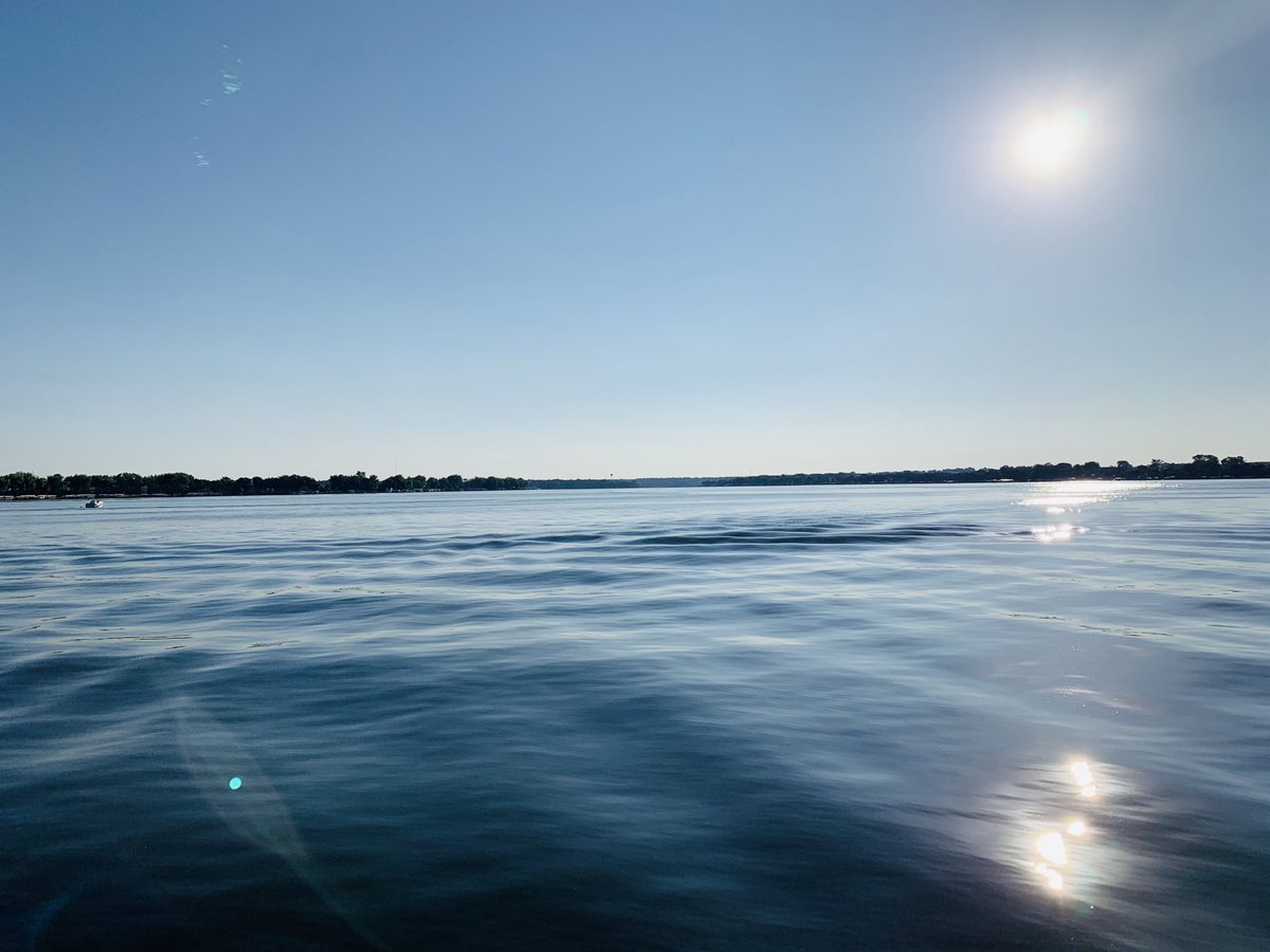 Looking to be like a beautiful day in Okoboji 🌞🚤