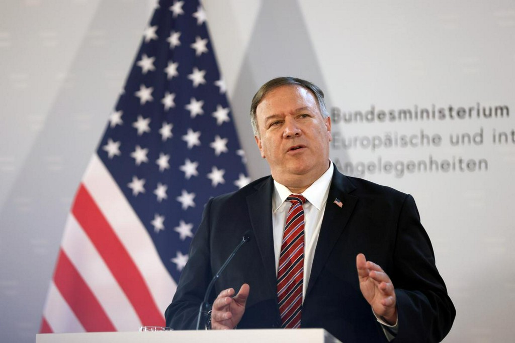 Reuters's tweet photo. Failure to extend arms embargo on Iran a serious mistake: Pompeo https://t.co/dFFXqTLJfQ https://t.co/RGdofkG4hg