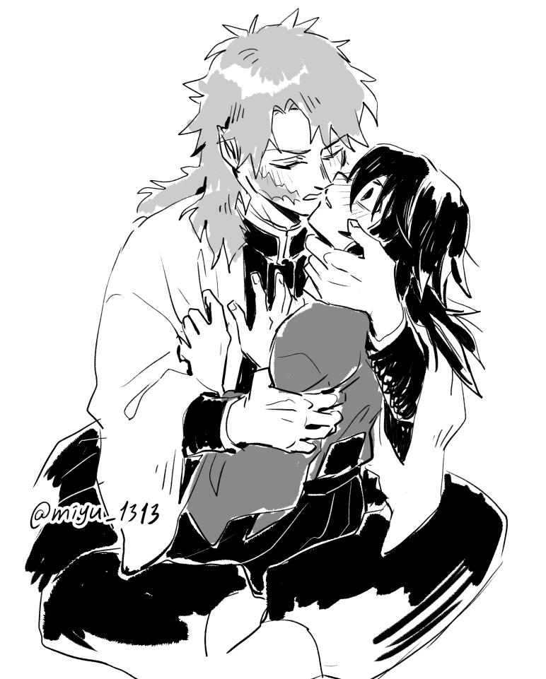 na❤︎giyu様 リクエストページ ② Sabito (21) x Giyuu (13) / 錆義 Just a lil gift for @/Azurepillar