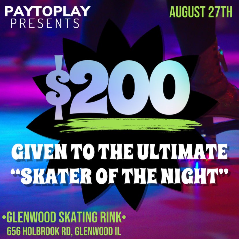 _shawnmitch's tweet photo. DONT MISS OUT ON AUG 27th! REAL MOVIE 🎥 $200 CASH PRIZE GOES TO THE BEST SKATER OF THE NIGHT🗣🚦🚦 @PayToPlay_ENT @sweatsXstew @DJWillTheThrill 

WHERE ALL MY SKATERS AT? 👀
-
PURCHASE YOUR TICKETS NOW BEFORE THEY’RE ALL SOLD OUT ⬇️⬇️
-
https://t.co/Gi8YHo3t4f https://t.co/JM5S73UvE7