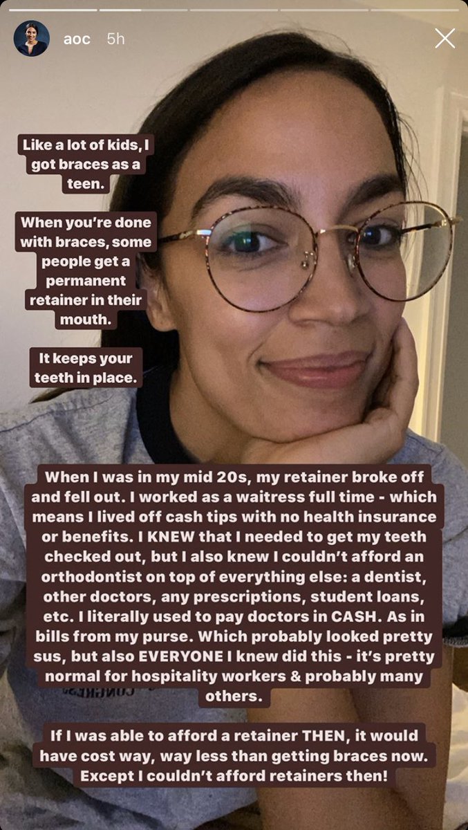 thahitun's tweet photo. ty @AOC for sharing your journey—in the US, we fail to provide basic medical care for all &amp; good healthcare is tied to your employment so it’s discriminatory. I flew to Bangladesh for emergency root canals because I was uninsured in the states &amp; couldn’t afford it #MedicareForAll https://t.co/zLJOdxUFeO