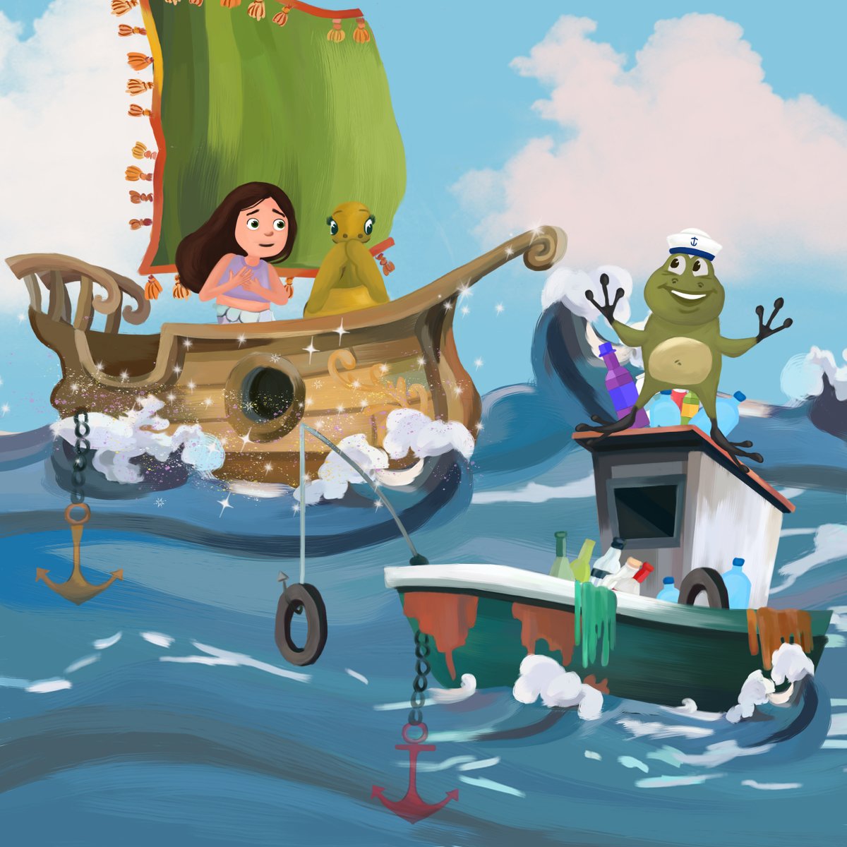 Sailing to Sleep-An interactive storybook collection By Carrie Garvin amzn.to/3iKDOqw If You Were an Elf If You Were a Pirate If I Wear a Face Mask-Can I Still Be Me? If You Were A Monster If You Were a Pirate If I Were a Mermaid #writingcommunity #ChildrensBooks #books