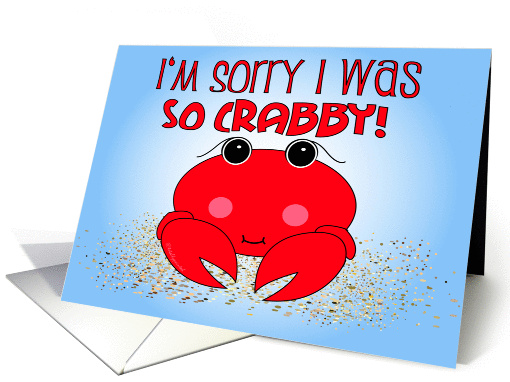 totallypainted's tweet photo. I'm Sorry - Crabby card (222659) https://t.co/Iqhy81GWxq 🦀❤️😢 https://t.co/IvrcBsh36A