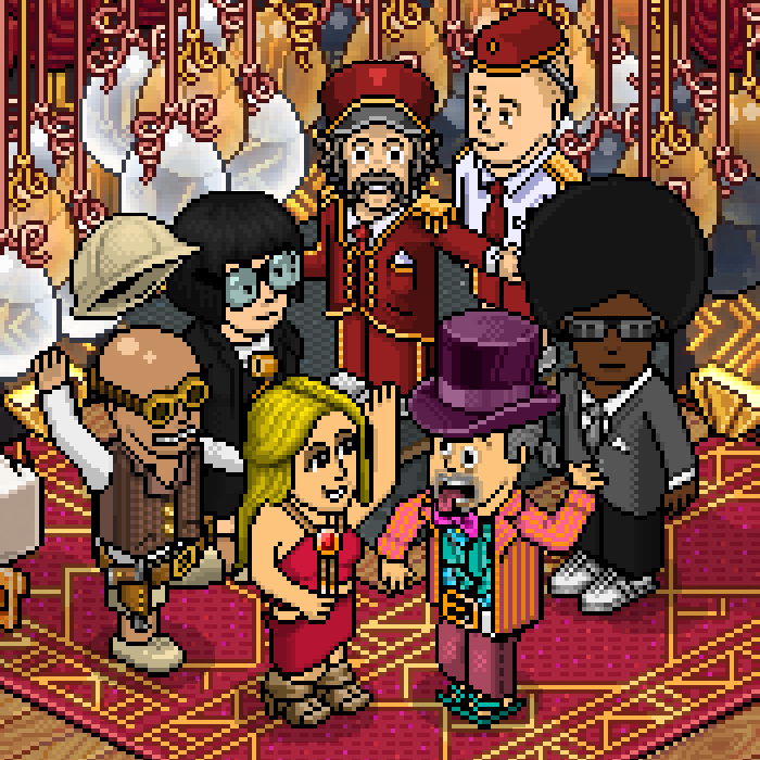 Habbo's tweet photo. It's our BIRTHDAY today! 20 years old. Who would have thought?

We'd just like to take this opportunity to give a big thanks to the Twitter gang. You're (usually) great 😉 Here's to another 20 years!

#Habbo #Habbo20thBirthday 🎉 https://t.co/smBMivlbQl