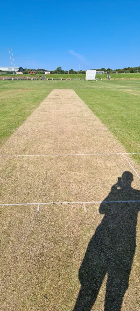 HawcoatParkCC's tweet photo. Some great Saturday morning viewing 😍 wicket looking stunning ready for our game against @FurnessCC 2nds today, 12:30 start bar open from 11:30 🏏🔥 rumours of a bottle bar courtesy of @Rond0g too, simply lovely 🍻 #UpThePark https://t.co/jOnLq56GaR