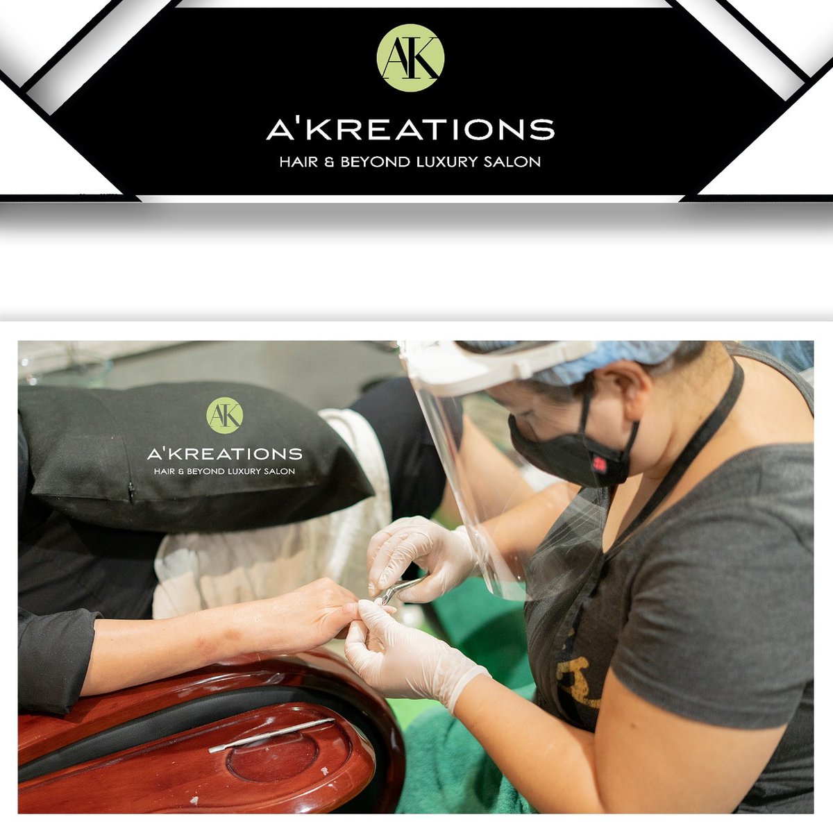 AKreationsIndia's tweet photo. Our nail technician Achui Varah gives our client a relaxing &amp; safe manicure at @AKreationsIndia

Call us on 7208999911 or 8976228999.
https://t.co/3xL8fACa16

#AKreationsIndia #Manicure #PamperingSession #Rejuvenation #NailServices #Nailcolor #NailArtist #Pedicurist #Covid-19 https://t.co/ieATTIpNFK