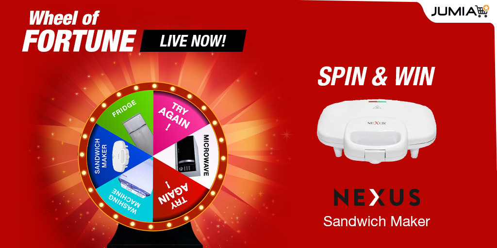 JumiaKenya's tweet photo. LAST CHANCE TO WIN A NEXUS SANDWICH MAKER!!

1️⃣Click=> https://t.co/KtT1P4Da2H to go to the game page. 
2️⃣To WIN, reply with screenshots of your Prize using and RETWEET.
3️⃣The more screenshots you share the higher your chances to win
4️⃣ Winners to be announced on 17th August. https://t.co/MCXDQv8GJW