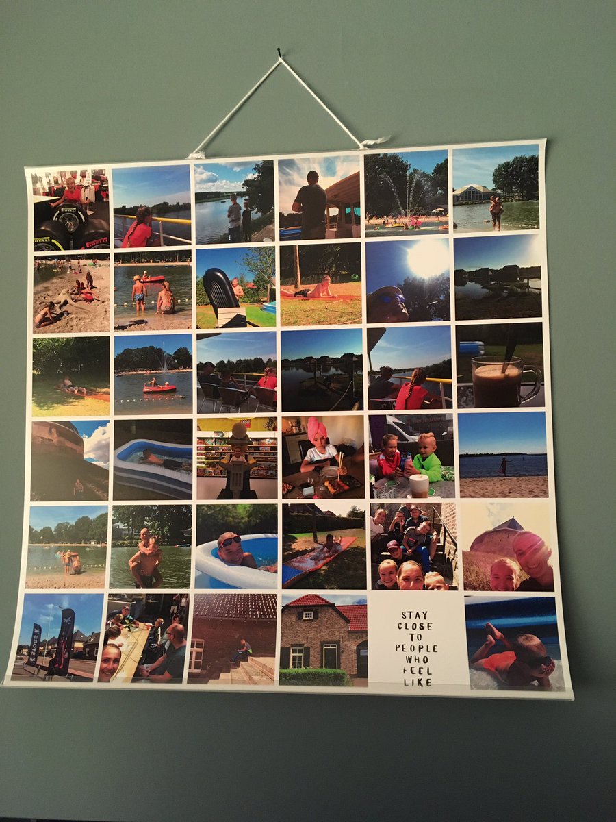 Vakantie op een poster! Thanks <a href="/HEMA/">HEMA</a> voor de snelle service!